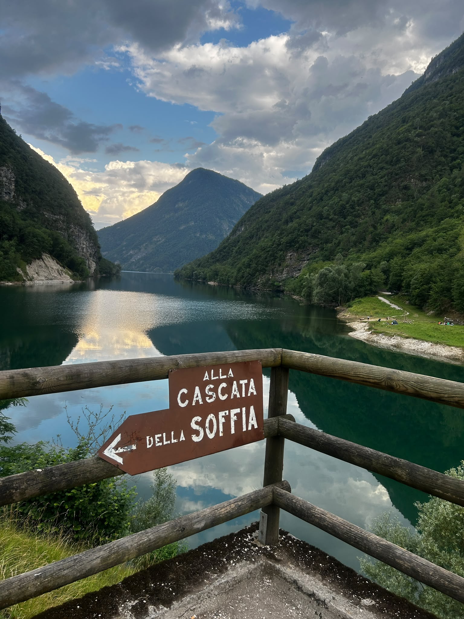 Croce d'Aune, Vette Grandi: widok z trasy e-bike, Dolomity (2)